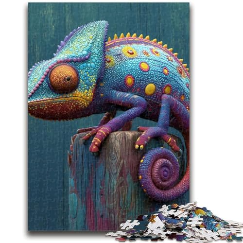 Puzzle für Jugendliche 1000 Teile Farbchamäleon Lernspiele Lernspiel für Geburtstag, Weihnachten für und ab 14 Jahren 26X38CM Puzzle für Jugendliche 1000 Teile Farbchamäleon Lernspiele Lernspiel für Geburtstag, Weihnachten für und ab 14 Jahren 26X38CM von ZKYUBEK
