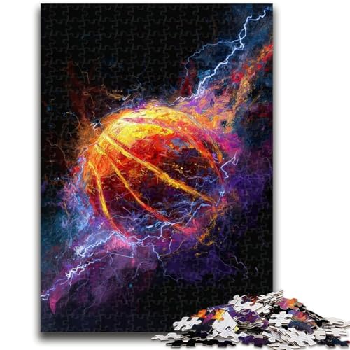 Puzzle für Jugendliche 1000 Teile Flammen-Basketball Lernspiele Lernspiel für Geburtstag, Weihnachten für und ab 14 Jahren 26X38CM Puzzle für Jugendliche 1000 Teile Flammen-Basketball Lernspiele Lernspiel für Geburtstag, Weihnachten für und ab 14 Jahren 26X38CM von ZKYUBEK