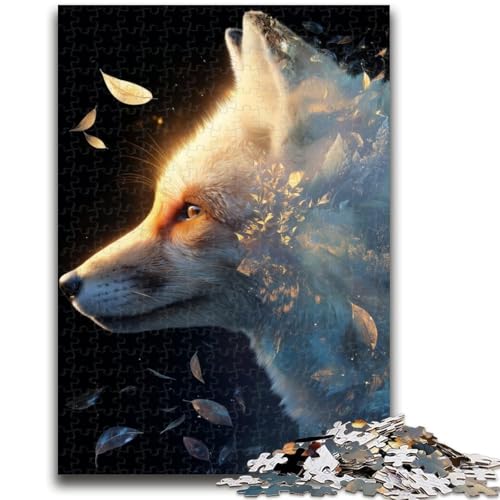Puzzle für Jugendliche 1000 Teile Fuchs Lernspiele Lernspiel für Geburtstag, Weihnachten für und ab 14 Jahren 50X75CM von ZKYUBEK