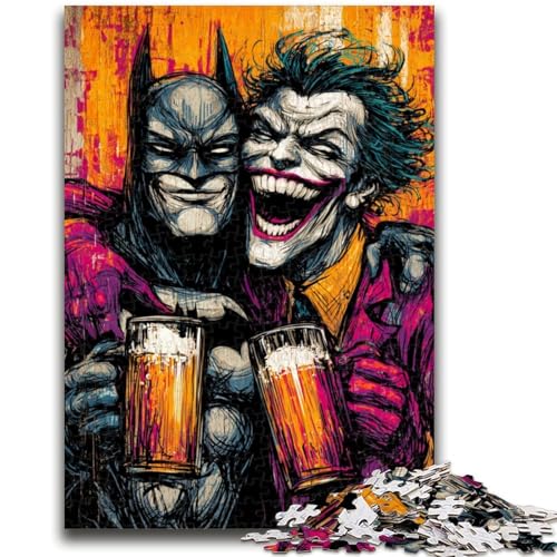 Puzzle für Jugendliche 1000 Teile Heldenfilme Lernspiele Lernspiel für Geburtstag, Weihnachten für und ab 14 Jahren 50X75CM von ZKYUBEK