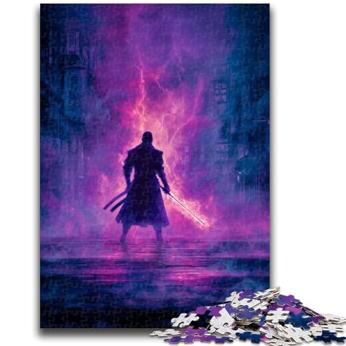 Puzzle für Jugendliche 1000 Teile Magischer Krieger Lernspiele Lernspiel für Geburtstag, Weihnachten für und Alter 14 26X38CM von ZKYUBEK