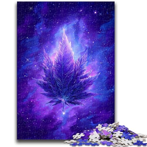Puzzle für Jugendliche 1000 Teile Magisches Blatt Lernspiele Lernspiel für Geburtstag, Weihnachten für und ab 14 Jahren 50X75CM von ZKYUBEK