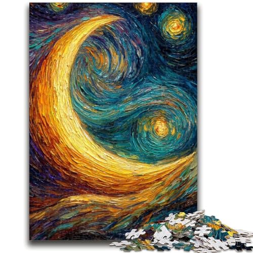 Puzzle für Jugendliche 1000 Teile Mondlandschaft Lernspiele Lernspiel für Geburtstag, Weihnachten für und ab 14 Jahren 26X38CM Puzzle für Jugendliche 1000 Teile Mondlandschaft Lernspiele Lernspiel für Geburtstag, Weihnachten für und ab 14 Jahren 26X38CM von ZKYUBEK