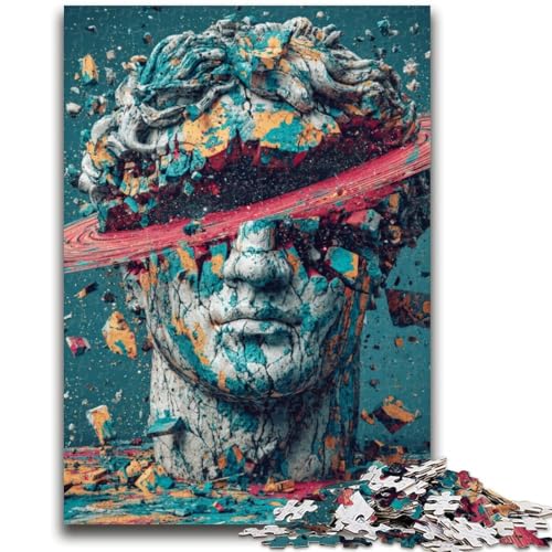 Puzzle für Jugendliche 1000 Teile Mysteriöse Skulptur Kunst Lernspiele Lernspiel für Geburtstag, Weihnachten für und Alter 14 50X75CM von ZKYUBEK