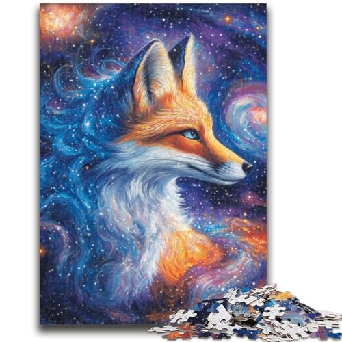Puzzle für Jugendliche 1000 Teile Mysteriöser Fuchs Lernspiele Lernspiel für Geburtstag, Weihnachten für und ab 14 Jahren 26X38CM Puzzle für Jugendliche 1000 Teile Mysteriöser Fuchs Lernspiele Lernspiel für Geburtstag, Weihnachten für und ab 14 Jahren 26X38CM von ZKYUBEK