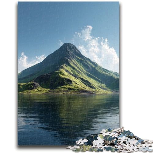 Puzzle für Jugendliche 1000 Teile Schöne Landschaften Lernspiele Lernspiel für Geburtstag, Weihnachten für und ab 14 Jahren 50X75CM von ZKYUBEK
