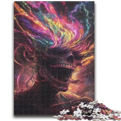 Puzzle für Jugendliche 1000 Teile Skelett Lernspiele Lernspiel für Geburtstag, Weihnachten für und ab 14 Jahren 50X75CM von ZKYUBEK