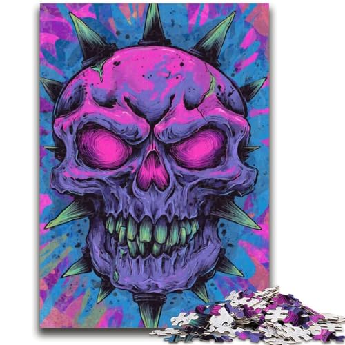 Puzzle für Jugendliche 1000 Teile Skelettkunst Lernspiele Lernspiel für Geburtstag, Weihnachten für und ab 14 Jahren 50X75CM von ZKYUBEK