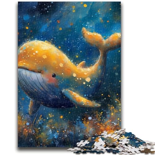 Puzzle für Jugendliche 1000 Teile Wale auf dem Meeresboden Lernspiele Lernspiel für Geburtstag, Weihnachten für und ab 14 Jahren 50X75CM von ZKYUBEK
