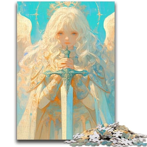 Puzzle für Teenager, 1000 Puzzles, Anime-Engel, anspruchsvolles Spiel, Geschenke ganze Familie, 50x75cm Puzzle für Teenager, 1000 Puzzles, Anime-Engel, anspruchsvolles Spiel, Geschenke ganze Familie, 50x75cm von ZKYUBEK