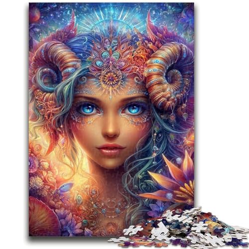 Puzzle für Teenager, 1000 Puzzles, Anime-Mädchen, anspruchsvolles Spiel, Geschenke ganze Familie, 26x38cm von ZKYUBEK