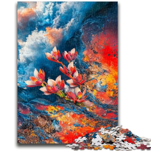Puzzle für Teenager, 1000 Puzzles, Blumen, anspruchsvolles Spiel, Geschenke ganze Familie, 26x38cm Puzzle für Teenager, 1000 Puzzles, Blumen, anspruchsvolles Spiel, Geschenke ganze Familie, 26x38cm von ZKYUBEK