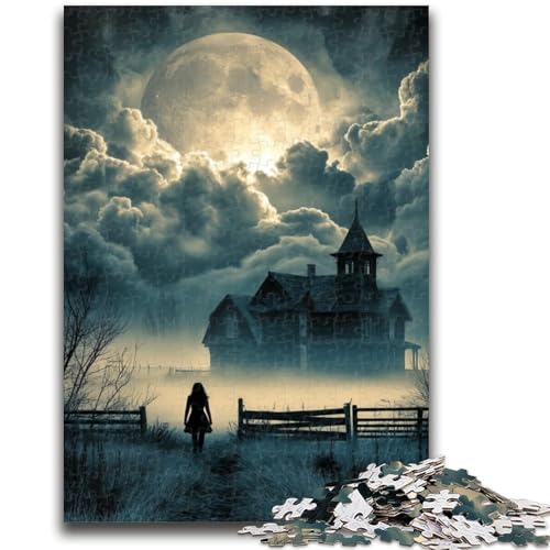 Puzzle für Teenager, 1000 Puzzles, Dark Castle, Lernspiele, Heimdekoration, ganze Familie, 26x38cm Puzzle für Teenager, 1000 Puzzles, Dark Castle, Lernspiele, Heimdekoration, ganze Familie, 26x38cm von ZKYUBEK