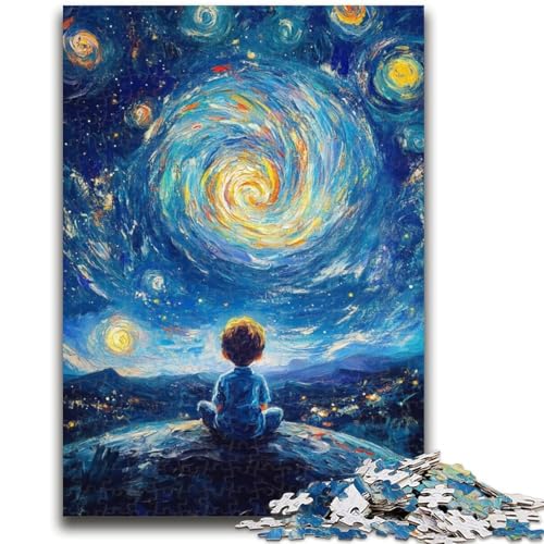 Puzzle für Teenager, 1000 Puzzles, Der kleine Prinz des Nachthimmels, Lernspiele, Heimdekoration, ganze Familie, 50x75cm Puzzle für Teenager, 1000 Puzzles, Der kleine Prinz des Nachthimmels, Lernspiele, Heimdekoration, ganze Familie, 50x75cm von ZKYUBEK