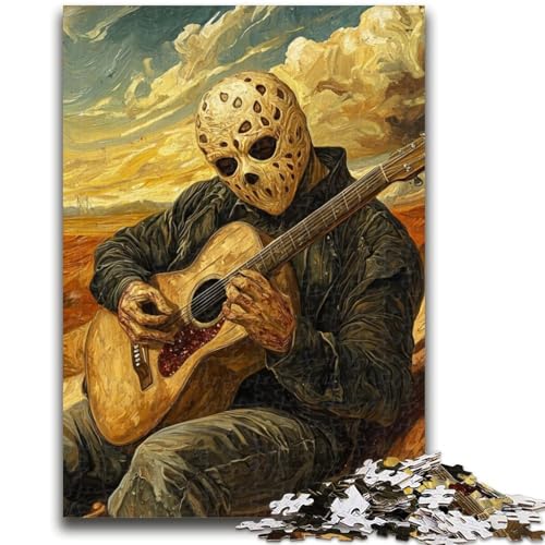 Puzzle für Teenager, 1000 Puzzles, Gitarre Spielen unter den Sternen, anspruchsvolles Spiel, Geschenke ganze Familie, 26x38cm Puzzle für Teenager, 1000 Puzzles, Gitarre Spielen unter den Sternen, anspruchsvolles Spiel, Geschenke ganze Familie, 26x38cm von ZKYUBEK
