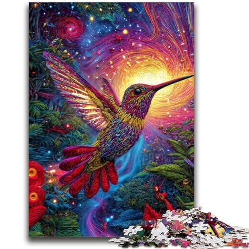Puzzle für Teenager, 1000 Puzzles, Kolibri, anspruchsvolles Spiel, Geschenke ganze Familie, 26x38cm Puzzle für Teenager, 1000 Puzzles, Kolibri, anspruchsvolles Spiel, Geschenke ganze Familie, 26x38cm von ZKYUBEK