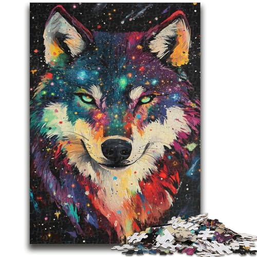 Puzzle für Teenager, 1000 Puzzles, Wolfskunst, Lernspiele, Heimdekoration, ganze Familie, 26x38cm Puzzle für Teenager, 1000 Puzzles, Wolfskunst, Lernspiele, Heimdekoration, ganze Familie, 26x38cm von ZKYUBEK
