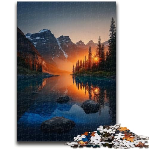 Puzzle für Teenager, 1000 Puzzles, wunderschöne Berge und Seen, Lernspiele, Heimdekoration, Künstlersammlung, bildende Kunst, 50x75cm Puzzle für Teenager, 1000 Puzzles, wunderschöne Berge und Seen, Lernspiele, Heimdekoration, Künstlersammlung, bildende Kunst, 50x75cm von ZKYUBEK