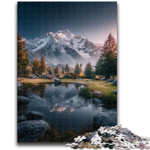 Puzzle für Teenager, 1000 Puzzles, wunderschöne Berge und Seen, Lernspiele, Heimdekoration, ganze Familie, 50x75cm Puzzle für Teenager, 1000 Puzzles, wunderschöne Berge und Seen, Lernspiele, Heimdekoration, ganze Familie, 50x75cm von ZKYUBEK