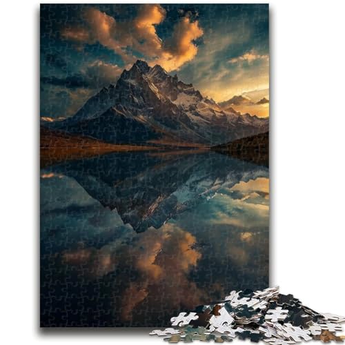 Puzzle für Teenager, 1000 Puzzles, wunderschöne Berge und Seen, Lernspiele, Heimdekoration, ganze Familie, 50x75cm von ZKYUBEK