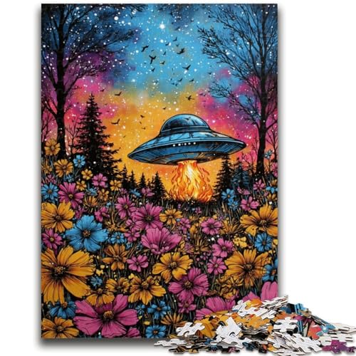 Puzzle für Teenager, 1000 Teile, Alien-UFO, Spielzeug, Lernspiele, Stressabbau, tolle Geschenke und Spielzeuge, 50x75cm Puzzle für Teenager, 1000 Teile, Alien-UFO, Spielzeug, Lernspiele, Stressabbau, tolle Geschenke und Spielzeuge, 50x75cm von ZKYUBEK