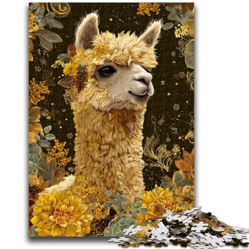 Puzzle für Teenager, 1000 Teile, Alpaka-Kunst, Spielzeug, Lernspiele, Stressabbau, tolle Geschenke und Spielzeuge, 50x75cm Puzzle für Teenager, 1000 Teile, Alpaka-Kunst, Spielzeug, Lernspiele, Stressabbau, tolle Geschenke und Spielzeuge, 50x75cm von ZKYUBEK