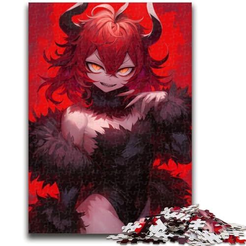 Puzzle für Teenager, 1000 Teile, Anime-Dämonenmädchen, Quizspiel, Wanddekoration, einzigartige Geburtstags, 50x75cm Puzzle für Teenager, 1000 Teile, Anime-Dämonenmädchen, Quizspiel, Wanddekoration, einzigartige Geburtstags, 50x75cm von ZKYUBEK