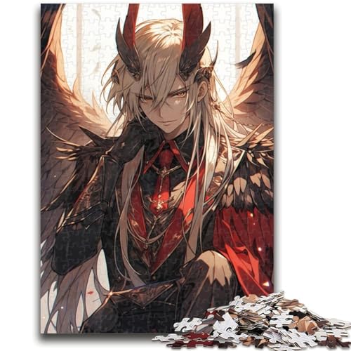 Puzzle für Teenager, 1000 Teile, Anime Devil Boy, Spielzeug, Lernspiele, Stressabbau, tolle Geschenke und Spielzeuge, 26x38cm von ZKYUBEK