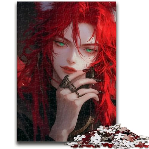 Puzzle für Teenager, 1000 Teile, Anime-Fuchsmasken-Mädchen, Quizspiel, Wanddekoration, einzigartige Geburtstags, 50x75cm Puzzle für Teenager, 1000 Teile, Anime-Fuchsmasken-Mädchen, Quizspiel, Wanddekoration, einzigartige Geburtstags, 50x75cm von ZKYUBEK