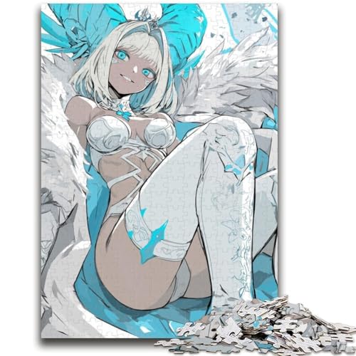 Puzzle für Teenager, 1000 Teile, Anime-Mädchen-Drache, Spielzeug, Lernspiele, Stressabbau, tolle Geschenke und Spielzeuge, 26x38cm Puzzle für Teenager, 1000 Teile, Anime-Mädchen-Drache, Spielzeug, Lernspiele, Stressabbau, tolle Geschenke und Spielzeuge, 26x38cm von ZKYUBEK