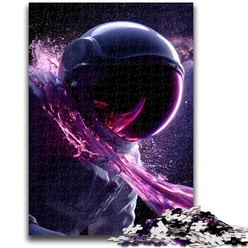 Puzzle für Teenager, 1000 Teile, Astronaut, Spielzeug, Denkspiel, stärkt die Liebe zwischen Paaren, für Kinder ab 14 Jahren, 50x75cm von ZKYUBEK
