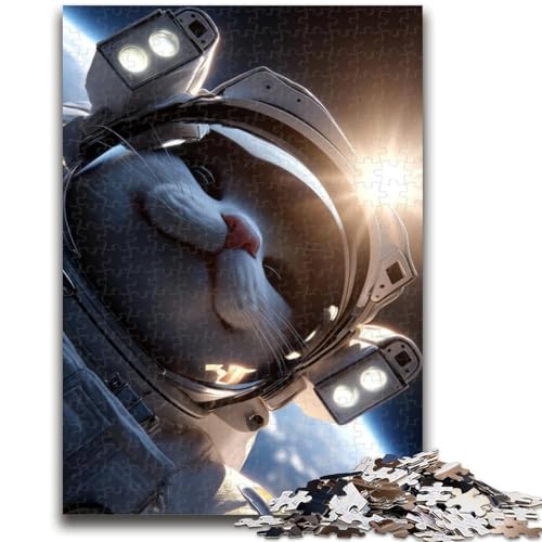 Puzzle für Teenager, 1000 Teile, Astronautenkatze, Spielzeug, Lernspiele, Stressabbau, tolle Geschenke und Spielzeuge, 26x38cm Puzzle für Teenager, 1000 Teile, Astronautenkatze, Spielzeug, Lernspiele, Stressabbau, tolle Geschenke und Spielzeuge, 26x38cm von ZKYUBEK