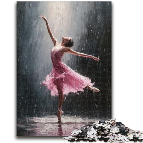Puzzle für Teenager, 1000 Teile, Balletttänzerin, für und ab 14 Jahren, pädagogisches Lernspielzeug, Familienspiele, Geburtstagsgeschenk, 26x38cm Puzzle für Teenager, 1000 Teile, Balletttänzerin, für und ab 14 Jahren, pädagogisches Lernspielzeug, Familienspiele, Geburtstagsgeschenk, 26x38cm von ZKYUBEK