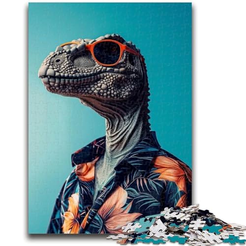 Puzzle für Teenager, 1000 Teile, Dinosaurier, Quizspiel, Wanddekoration, einzigartige Geburtstags, 50x75cm Puzzle für Teenager, 1000 Teile, Dinosaurier, Quizspiel, Wanddekoration, einzigartige Geburtstags, 50x75cm von ZKYUBEK