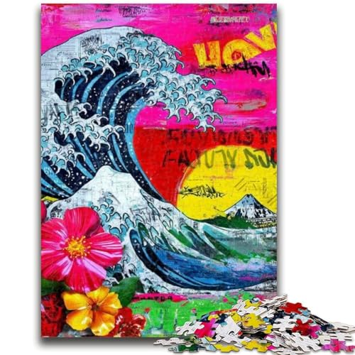 Puzzle für Teenager, 1000 Teile, Graffiti, Spielzeug, Lernspiele, Stressabbau, tolle Geschenke und Spielzeuge, 50x75cm Puzzle für Teenager, 1000 Teile, Graffiti, Spielzeug, Lernspiele, Stressabbau, tolle Geschenke und Spielzeuge, 50x75cm von ZKYUBEK