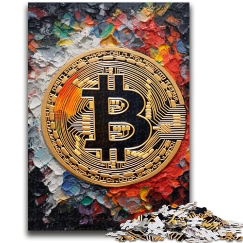 Puzzle für Teenager, 1000 Teile, Graffiti-Bitcoin, Spielzeug, Lernspiele, Stressabbau, tolle Geschenke und Spielzeuge, 50x75cm Puzzle für Teenager, 1000 Teile, Graffiti-Bitcoin, Spielzeug, Lernspiele, Stressabbau, tolle Geschenke und Spielzeuge, 50x75cm von ZKYUBEK