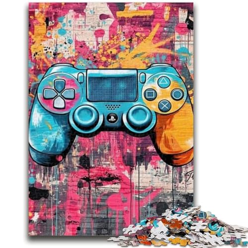 Puzzle für Teenager, 1000 Teile, Graffiti-Spiel, Lernspielzeug für Kinder und Jugendliche, ganze Familie, ab 14 Jahren, 26x38cm Puzzle für Teenager, 1000 Teile, Graffiti-Spiel, Lernspielzeug für Kinder und Jugendliche, ganze Familie, ab 14 Jahren, 26x38cm von ZKYUBEK