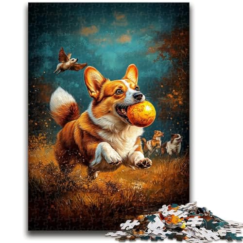 Puzzle für Teenager, 1000 Teile, Happy Corgi, Quizspiel, Wanddekoration, einzigartige Geburtstags, 50x75cm Puzzle für Teenager, 1000 Teile, Happy Corgi, Quizspiel, Wanddekoration, einzigartige Geburtstags, 50x75cm von ZKYUBEK