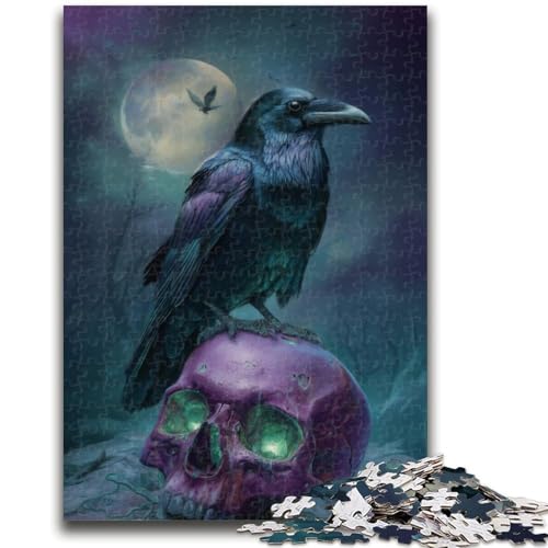 Puzzle für Teenager, 1000 Teile, Krähen und Skelette, Spielzeug, Lernspiele, Stressabbau, tolle Geschenke und Spielzeuge, 26x38cm Puzzle für Teenager, 1000 Teile, Krähen und Skelette, Spielzeug, Lernspiele, Stressabbau, tolle Geschenke und Spielzeuge, 26x38cm von ZKYUBEK
