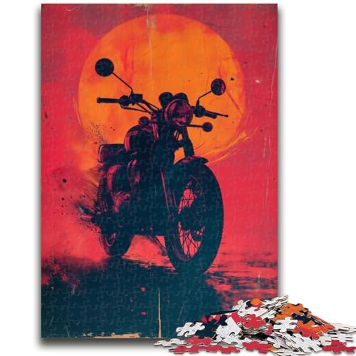 Puzzle für Teenager, 1000 Teile, Motorrad-Puzzle, Spielzeug, Lernspiele, Stressabbau, tolle Geschenke und Spielzeuge, 26x38cm Puzzle für Teenager, 1000 Teile, Motorrad-Puzzle, Spielzeug, Lernspiele, Stressabbau, tolle Geschenke und Spielzeuge, 26x38cm von ZKYUBEK