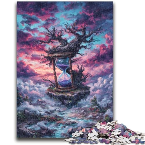 Puzzle für Teenager, 1000 Teile, Mysteriöse Sanduhr, Spielzeug, Lernspiele, Stressabbau, tolle Geschenke und Spielzeuge, 26x38cm Puzzle für Teenager, 1000 Teile, Mysteriöse Sanduhr, Spielzeug, Lernspiele, Stressabbau, tolle Geschenke und Spielzeuge, 26x38cm von ZKYUBEK