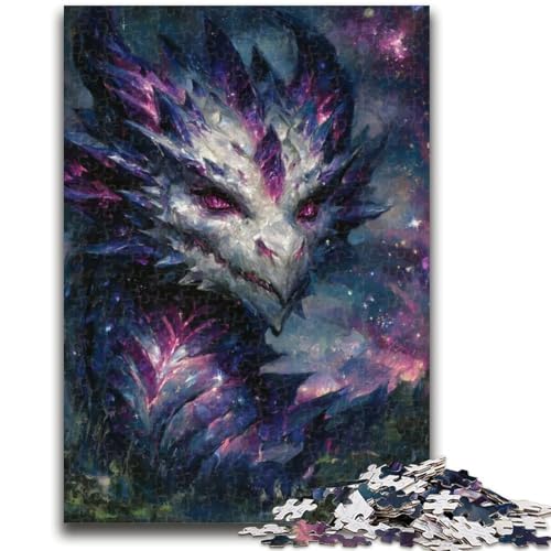 Puzzle für Teenager, 1000 Teile, Mysteriöser Drache, Spielzeug, Lernspiele, Stressabbau, tolle Geschenke und Spielzeuge, 26x38cm Puzzle für Teenager, 1000 Teile, Mysteriöser Drache, Spielzeug, Lernspiele, Stressabbau, tolle Geschenke und Spielzeuge, 26x38cm von ZKYUBEK