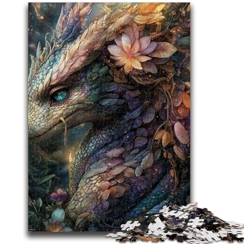 Puzzle für Teenager, 1000 Teile, Mysteriöser Fliegender Drache, Quizspiel, Wanddekoration, einzigartige Geburtstags, 50x75cm Puzzle für Teenager, 1000 Teile, Mysteriöser Fliegender Drache, Quizspiel, Wanddekoration, einzigartige Geburtstags, 50x75cm von ZKYUBEK