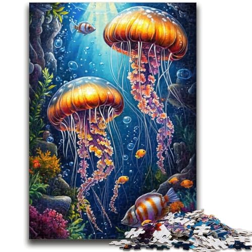Puzzle für Teenager, 1000 Teile, Ozeanquallen, Quizspiel, Wanddekoration, einzigartige Geburtstags, 26x38cm Puzzle für Teenager, 1000 Teile, Ozeanquallen, Quizspiel, Wanddekoration, einzigartige Geburtstags, 26x38cm von ZKYUBEK