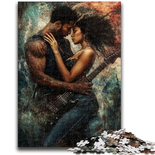 Puzzle für Teenager, 1000 Teile, Paar, Mann, ab 14 Jahren, Denksportspiel, Erwachsene und Teenager, 26x38cm Puzzle für Teenager, 1000 Teile, Paar, Mann, ab 14 Jahren, Denksportspiel, Erwachsene und Teenager, 26x38cm von ZKYUBEK