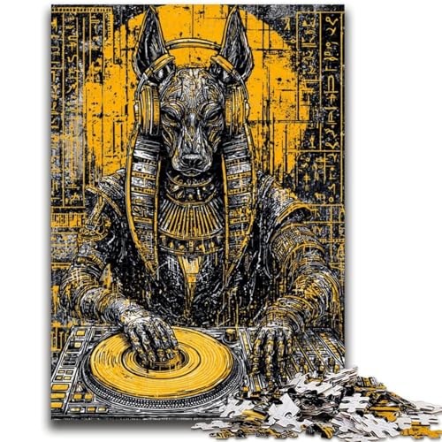 Puzzle für Teenager, 1000 Teile, Pop-Art-Anubis, Spielzeug, Lernspiele, Stressabbau, tolle Geschenke und Spielzeuge, 50x75cm Puzzle für Teenager, 1000 Teile, Pop-Art-Anubis, Spielzeug, Lernspiele, Stressabbau, tolle Geschenke und Spielzeuge, 50x75cm von ZKYUBEK