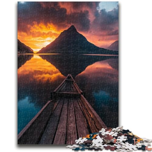Puzzle für Teenager, 1000 Teile, Schöne Berge und Seen, Quizspiel, Wanddekoration, einzigartige Geburtstags, 50x75cm Puzzle für Teenager, 1000 Teile, Schöne Berge und Seen, Quizspiel, Wanddekoration, einzigartige Geburtstags, 50x75cm von ZKYUBEK