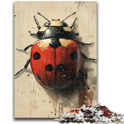 Puzzle für Teenager, 1000 Teile, Siebenpunkt-Marienkäfer, Spielzeug, Lernspiele, Stressabbau, tolle Geschenke und Spielzeuge, 50x75cm Puzzle für Teenager, 1000 Teile, Siebenpunkt-Marienkäfer, Spielzeug, Lernspiele, Stressabbau, tolle Geschenke und Spielzeuge, 50x75cm von ZKYUBEK