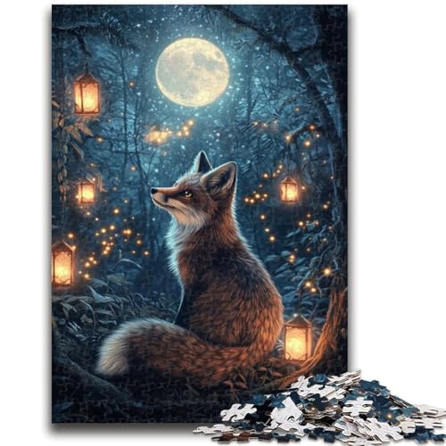 Puzzle für Teenager, 1000 Teile, Tierfuchs, Spielzeug, Lernspiele, Stressabbau, tolle Geschenke und Spielzeuge, 26x38cm Puzzle für Teenager, 1000 Teile, Tierfuchs, Spielzeug, Lernspiele, Stressabbau, tolle Geschenke und Spielzeuge, 26x38cm von ZKYUBEK