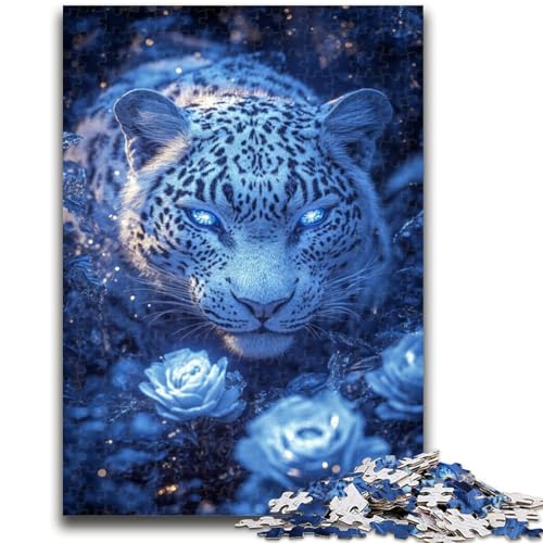 Puzzle für Teenager, 1000 Teile, Tierleopard, Spielzeug, Lernspiele, Stressabbau, tolle Geschenke und Spielzeuge, 50x75cm Puzzle für Teenager, 1000 Teile, Tierleopard, Spielzeug, Lernspiele, Stressabbau, tolle Geschenke und Spielzeuge, 50x75cm von ZKYUBEK